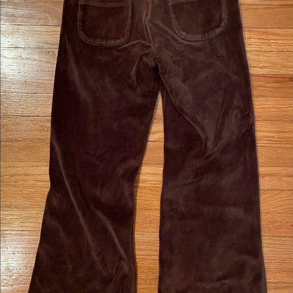 Mini Boden Velvet Bell Bottom Pants - Picture 2 of 3